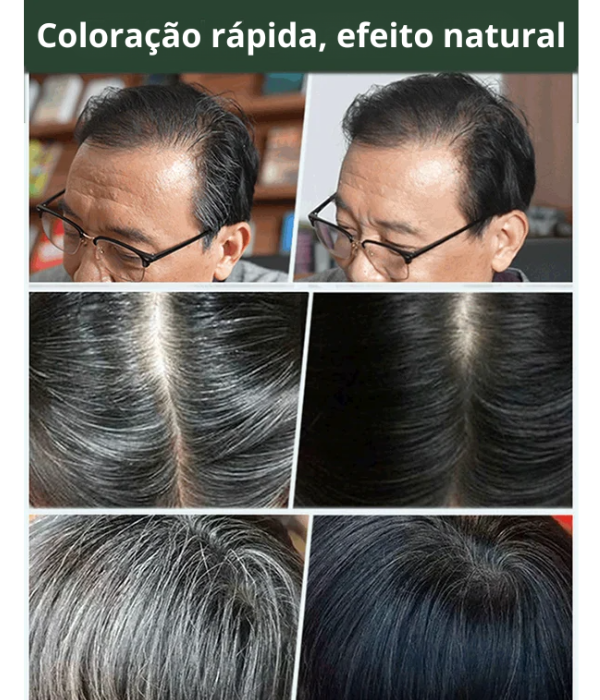 Tinta de Cabelo Vegetal - Sem Amônia