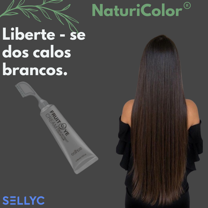 Tinta de Cabelo Vegetal - Sem Amônia